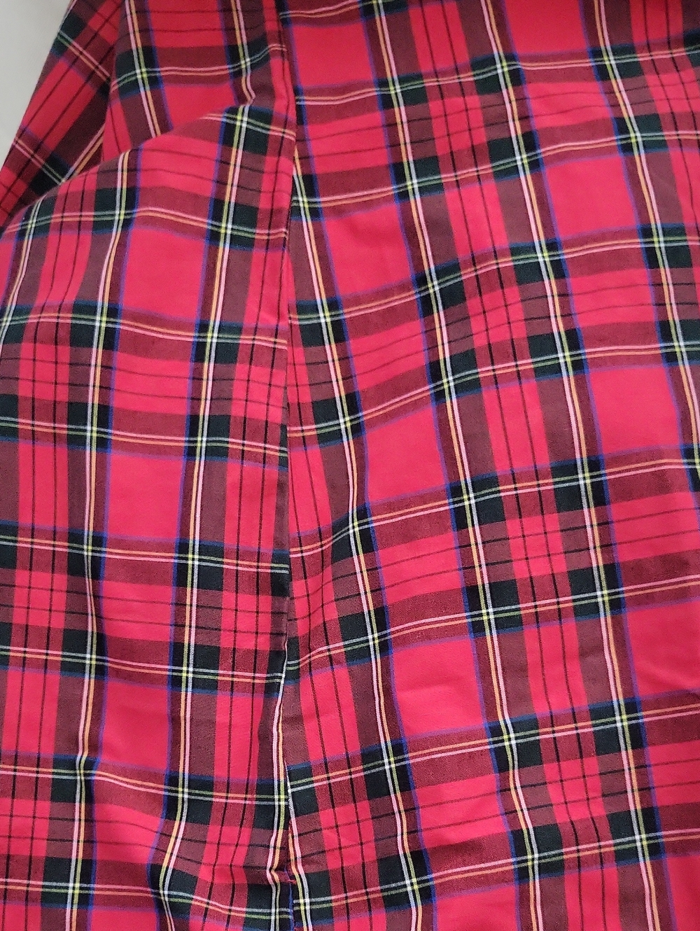 Sail To Sable Red Black Plaid Caftan Dress NWT Size XS - Picture 16 of 16